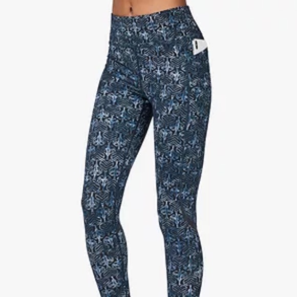Sweaty Betty Pants - Sweaty Betty Zero Gravity Leggings Full Length Elephant Batik